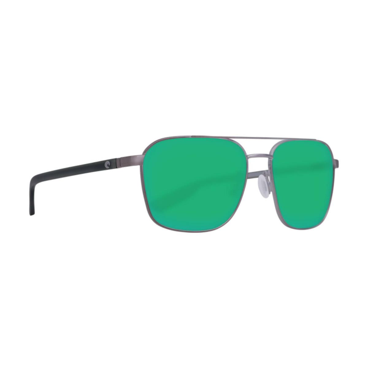 Costa Del Mar Wader Sunglasses - Polarized BrushedGunmetal/GreenMirror