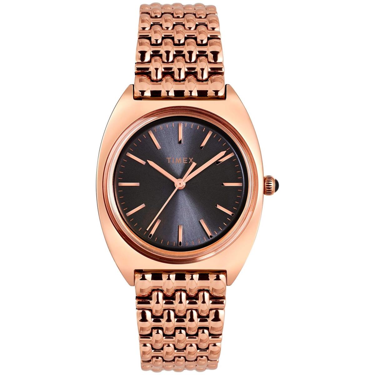 Timex Milano Rose Gold-tone Ladies Watch TW2T90500