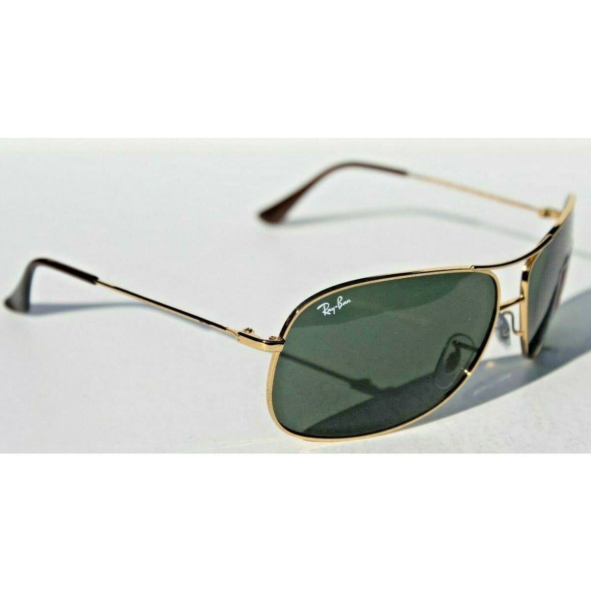 Ray-ban Sunglasses RB3267 001/71 64 Gold Green/gray Classic G15 Arista Aviator