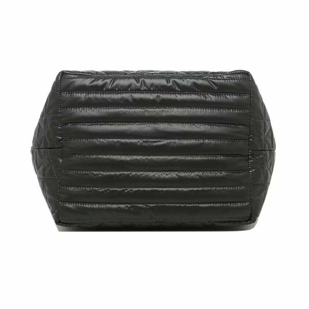 Michael Kors Winnie Quilted Nylon Black Large Tote 35T1TW4T3C Retail FS Y