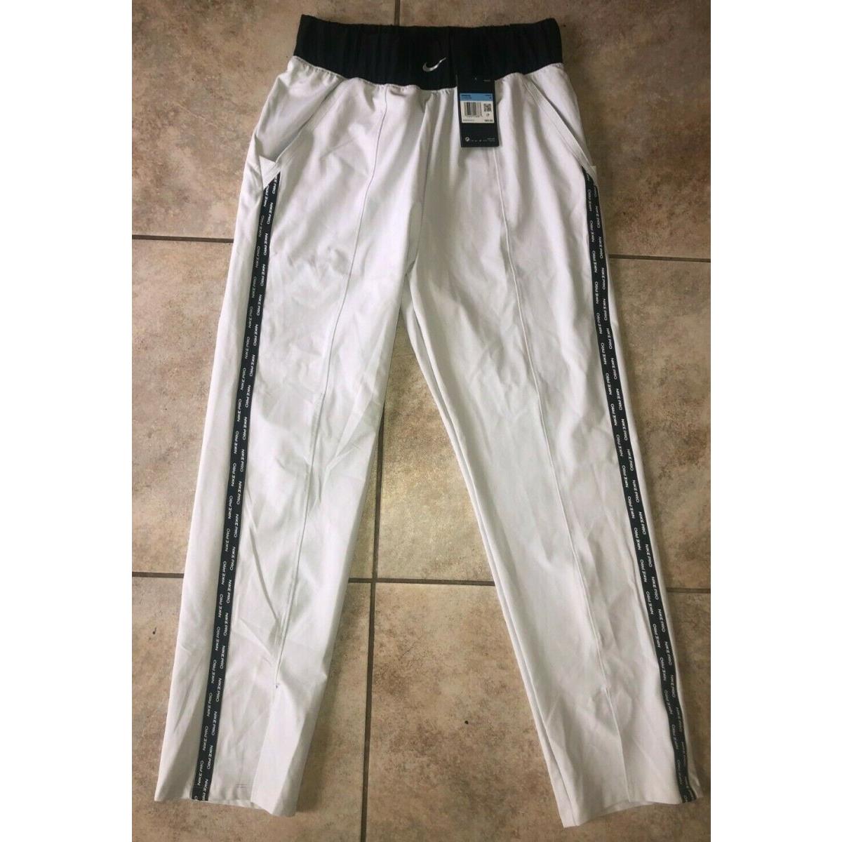 Womens Nike Woven Trousers Photon Pants Grey Black CJ4161-028 Sz M