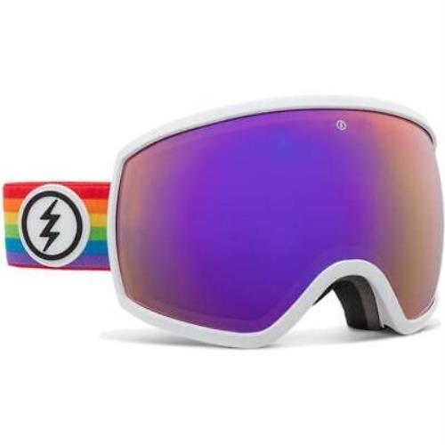 Electric Egg Goggles Pride Brose/purple Chrome