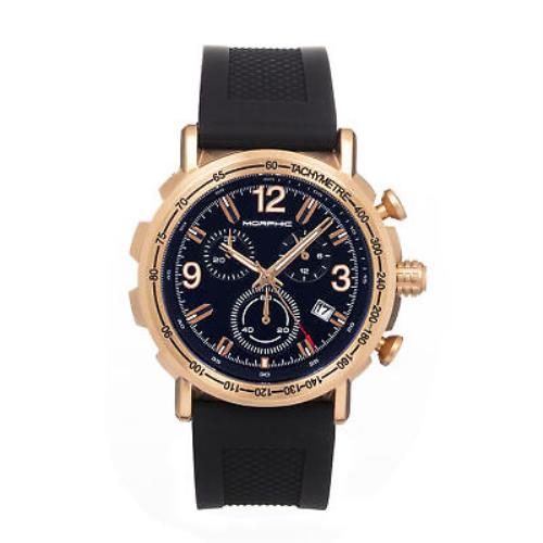 Morphic M93 Series Chronograph Strap Watch W/date - Blue