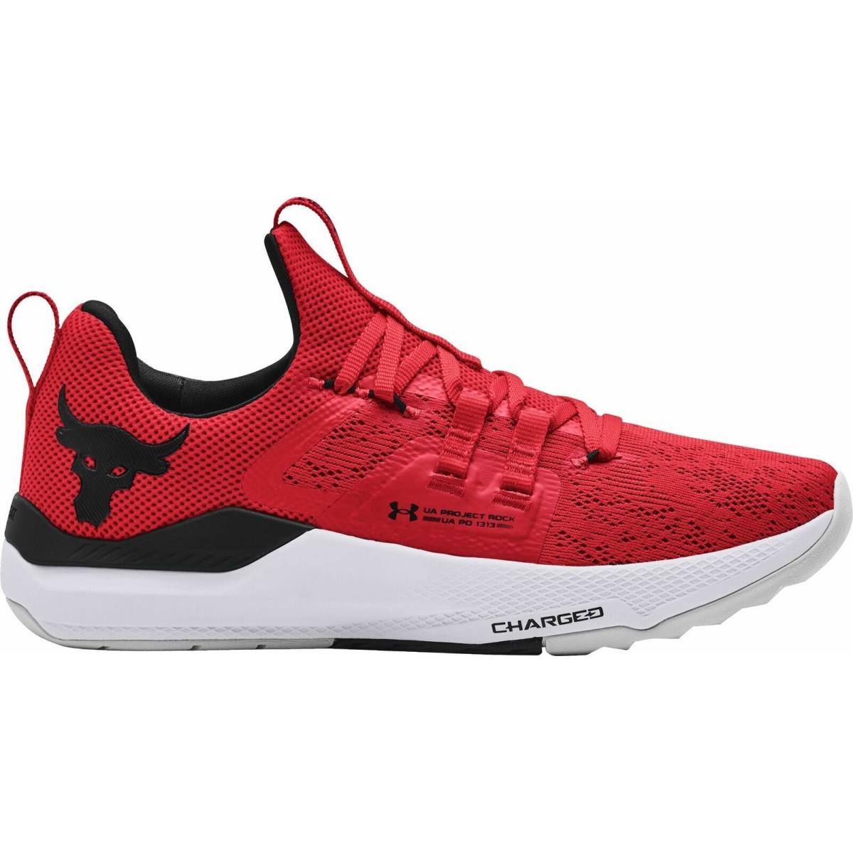 Under Armour UA Project Rock Bsr Charged Training Shoes Red 3023006-600