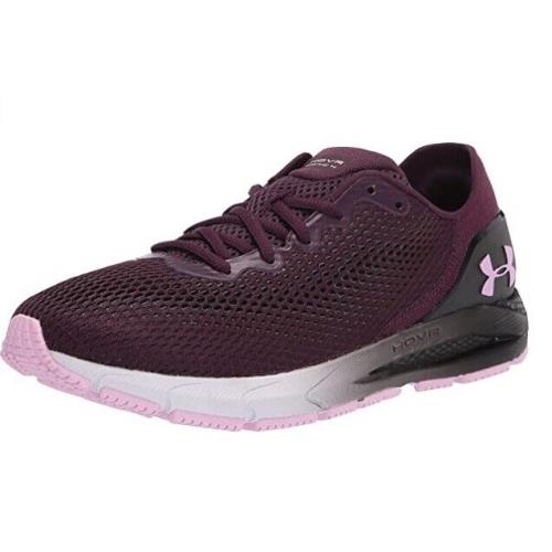 Women Under Armour Hovr Sonic 4 Running Shoes Polaris Purple Mesh Upper 500