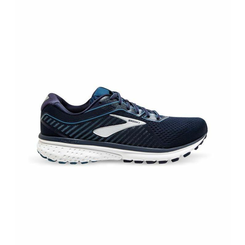 Brooks Men`s Ghost 12 Running Shoes 1103161D438 Navy/stellar/white Size 12.5 D