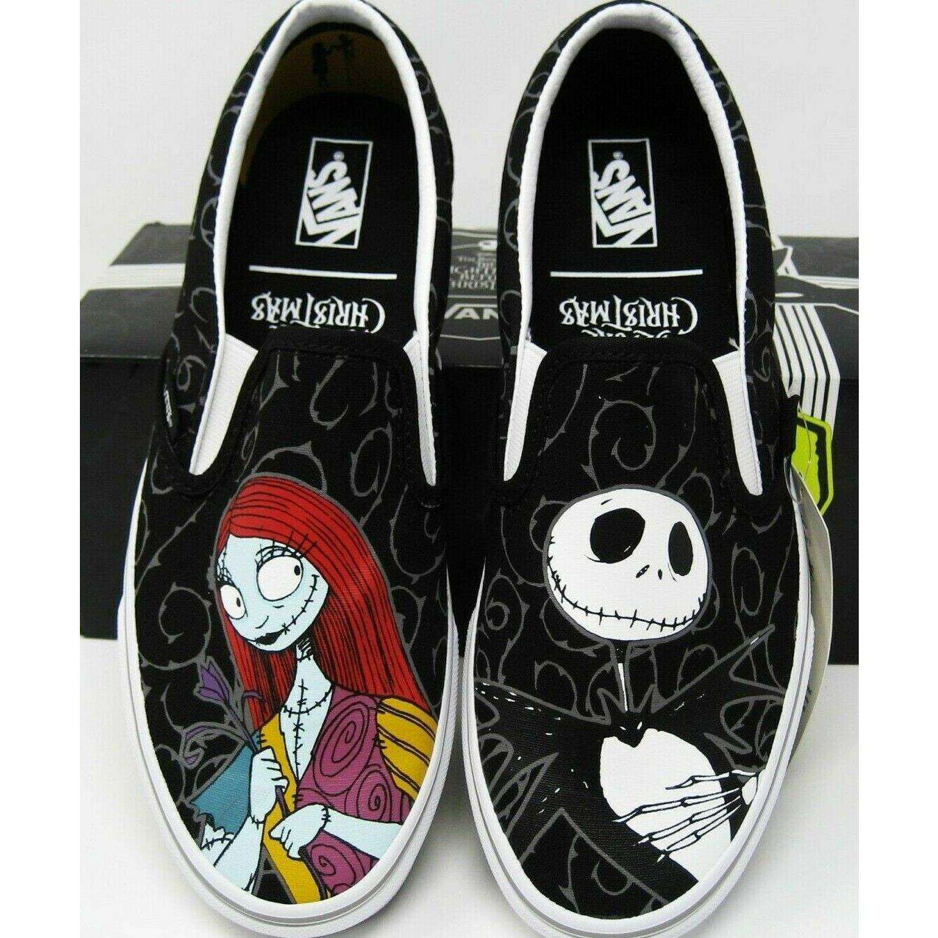 vans slip on skull shoes