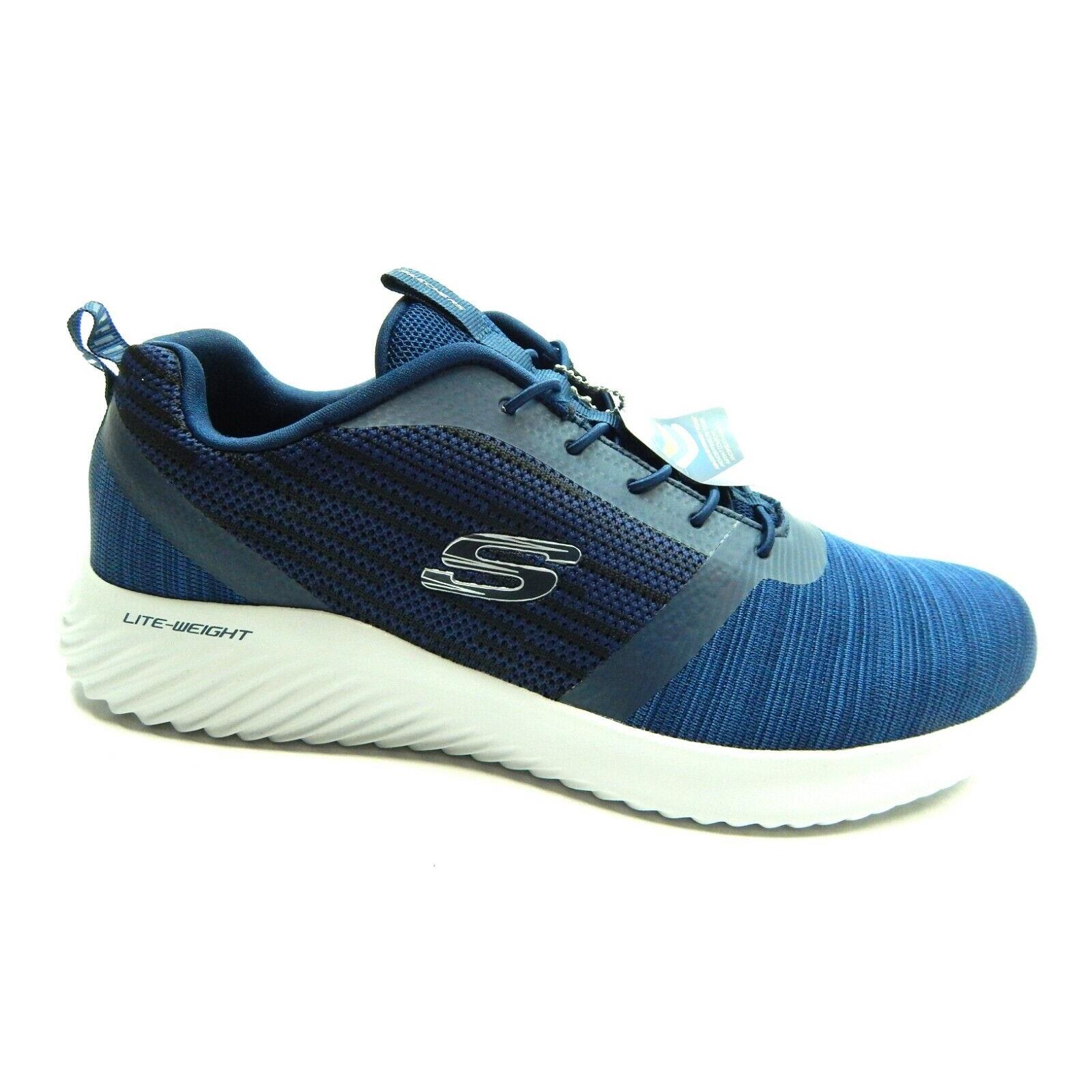 skechers shoes mens navy