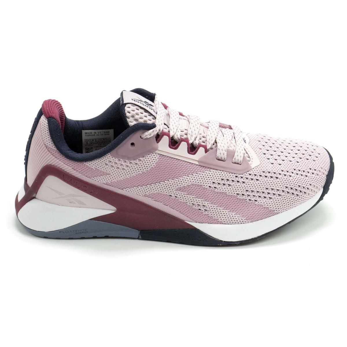 Reebok Women`s Nano X1 Training Shoes Frost Berry