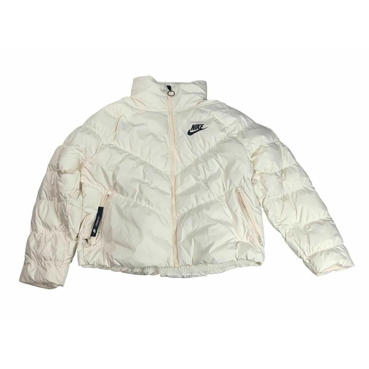 Nike Womens Sportswear Synthetic Fill Jdi Jacket Coat White CD4216 110