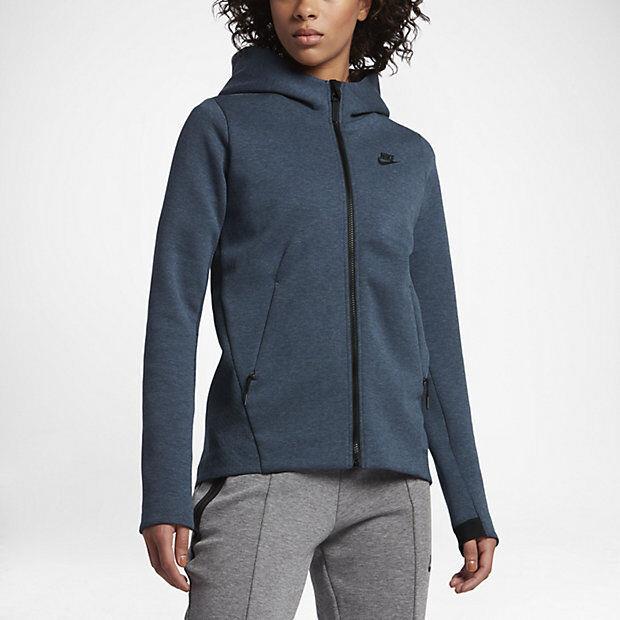 Nike 831709 Women`s Tech Fleece FZ Hoodie Jacket Sportswear Sweatshirt