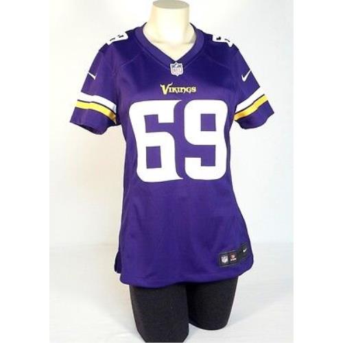Nike Nfl Minnesota Vikings Allen 69 Purple Football Game Jersey Women`s