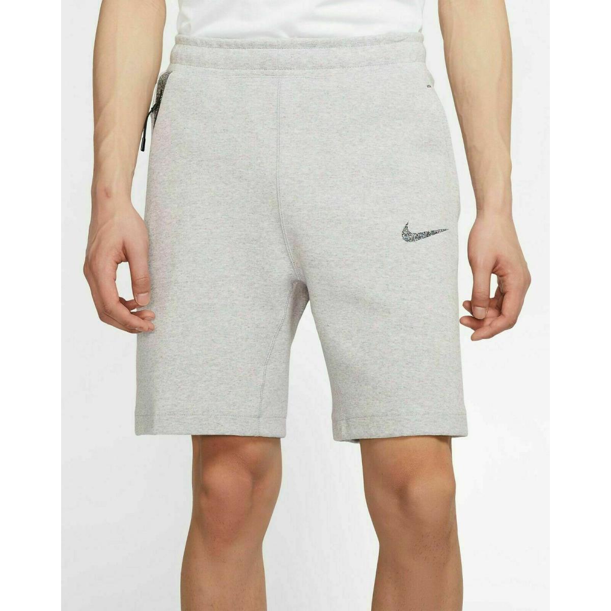 Nike Men`s Tech Fleece 50 Shorts Multi-colour/wolf Grey/black CJ5488-902 e