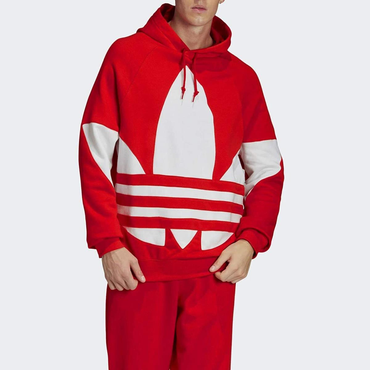 Adidas Originals Men`s Big Trefoil Hoodie