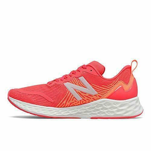 New Balance Women`s Fresh Foam Tempo V1 Running Shoe Vivid Coral Size 5 - Orange