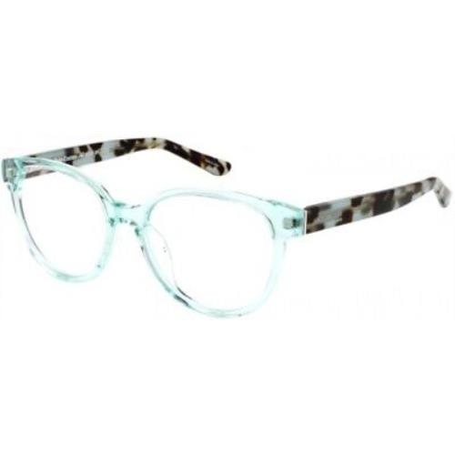 Juicy Couture JC 204 Eyeglasses 00OX Crystal Green Rust