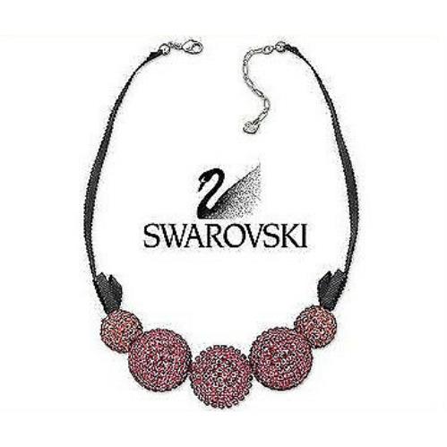 Swarovski Crystal Pin-up Pink Necklace Pendant Indian Pink -1127197