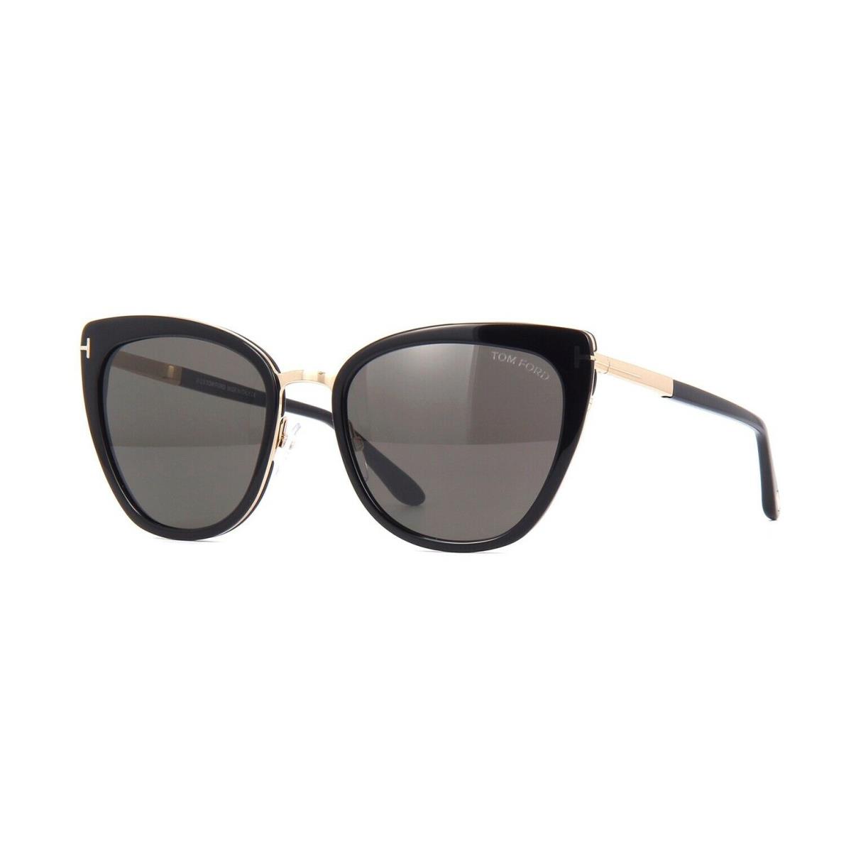 Tom Ford Simona FT 0717 Black/smoke 01A Sunglasses