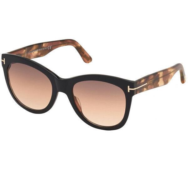 Tom Ford Wallace FT0870 05F Black Pink Havana/gradien 54mm Sunglasses TF 870