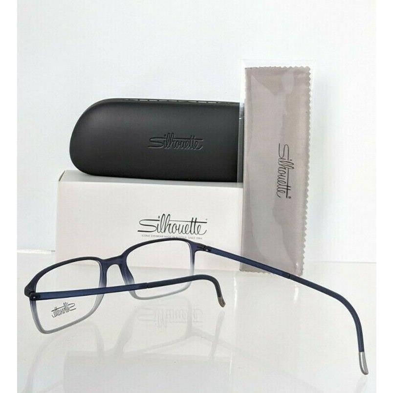 Silhouette eyeglasses  - Navy & Grey Frame 2