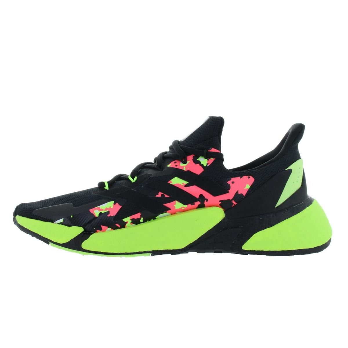 Adidas Men`s X9000L4 Digital Print Black Volt Training Shoes Multiple Size - Core Black, Volt