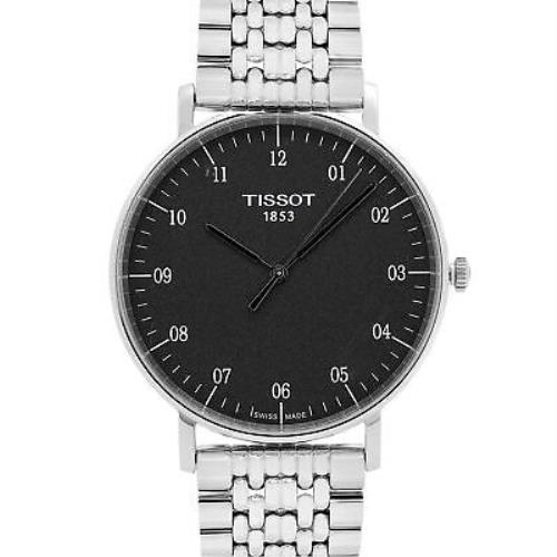 Tissot watch Everytime - Rhodium Dial, Gray Band, Silver Bezel 0