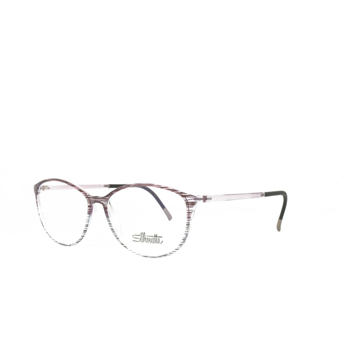 Silhouette Spx Illusion 1564 10 6050 Eyeglasses 52-14-130 Light Purple-grey