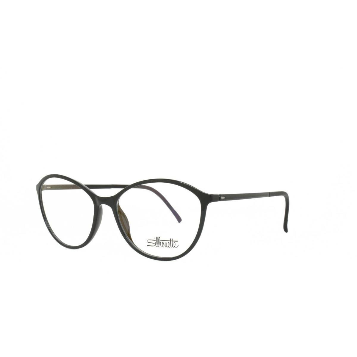 Silhouette Spx Illusion 1584 75 9010 Eyeglasses 54-15-135 Black
