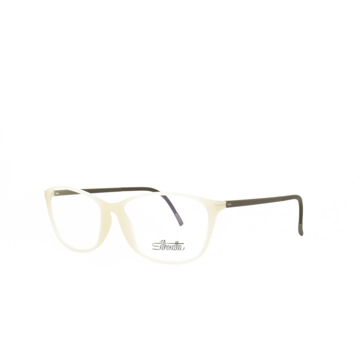 Silhouette Spx Illusion 1563 10 6106 Eyeglasses Frame 53-14-130 Ivory