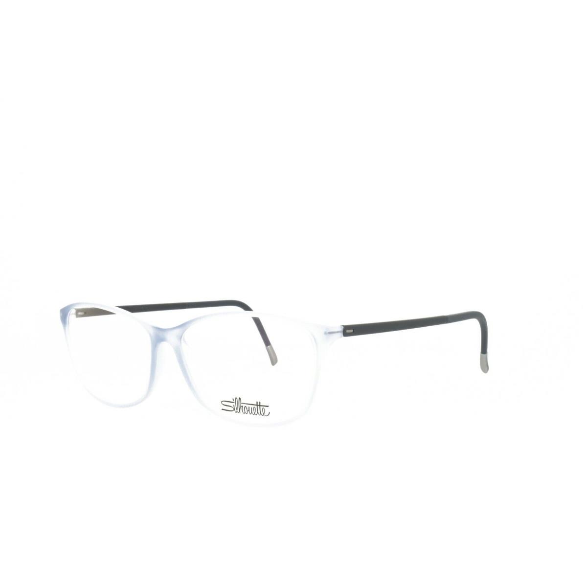 Silhouette Spx Illusion 1563 10 6109 Eyeglasses Frame 53-14-130 Light Blue