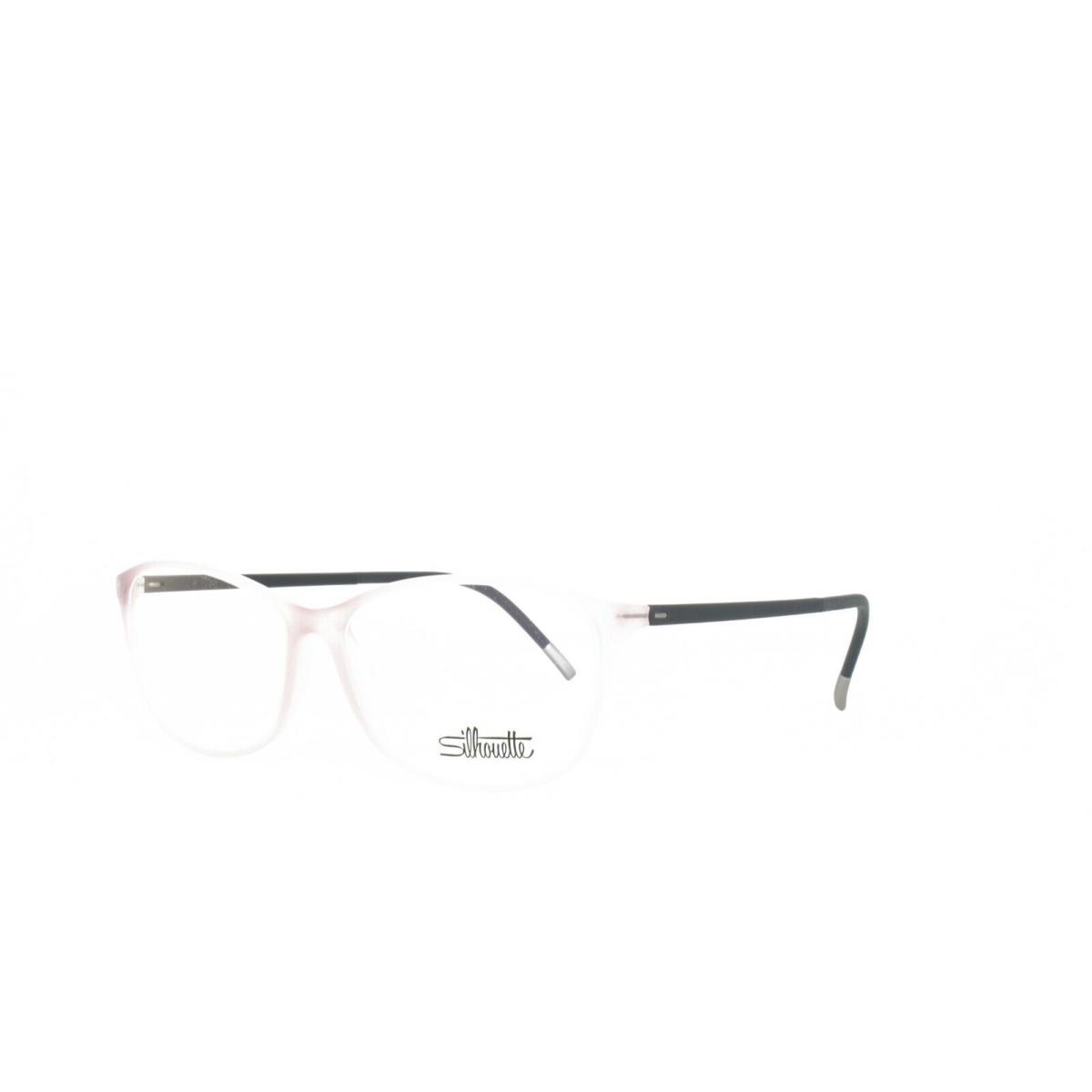 Silhouette Spx Illusion 1563 10 6110 Eyeglasses Frame 53-14-130 Light Pink