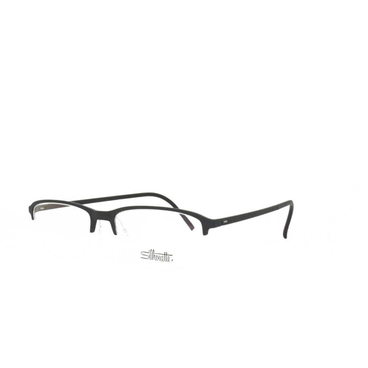 Silhouette Spx Illusion Nylor 2933 75 9110 Eyeglasses 53-17-140 Black - Frame: Black