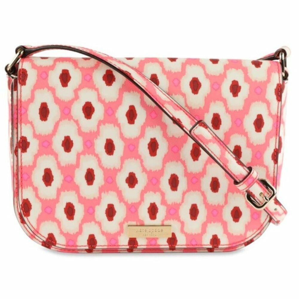 Women`s Kate Spade Pink Ikat Posey Carsen Crossbody Bag