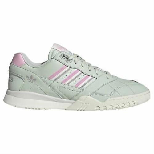 Adidas A.r. Trainer Mens D98156 Linen Green Pink White Training Shoes Size 9.5