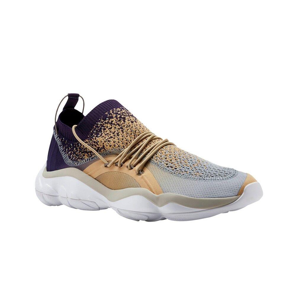 Reebok Dmx Fusion Beige/flnt Gry/prpl Ink/s Unisex Shoes CM9646 BEIGE/FLNT GRY/PRPL INK/S