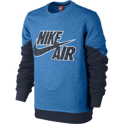 Nike Air Mens Two Tone Splatter Pullover Sweater