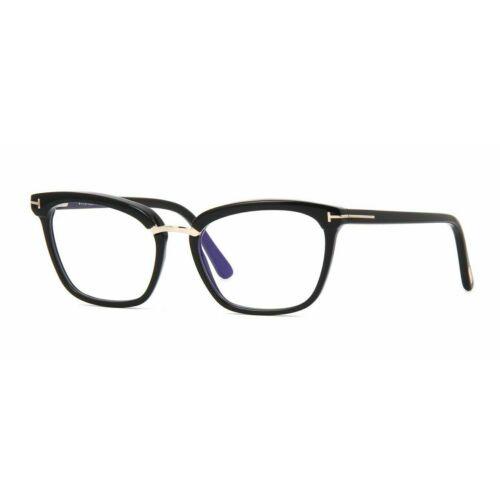 Tom Ford Eyewear FT 5550-B Blue Black 001 Optical Eyeglasses