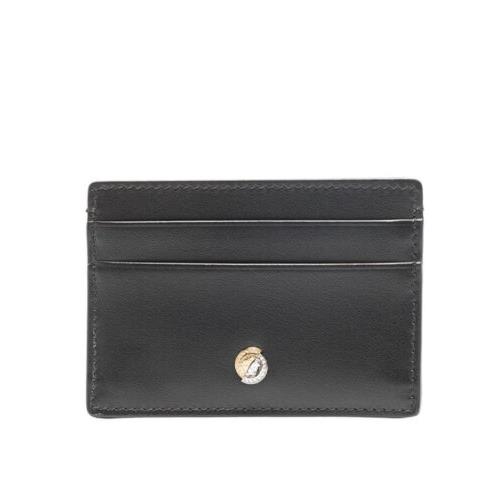 Versace Medusa Motif Black Leather Cardholder 4 CC Slot