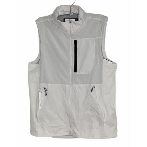 Nike Tech Pack Stowable Hooded Training Vest White Mens Size M CD5720 - White