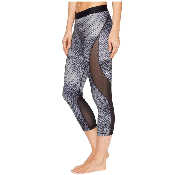 Nike Pro L Women Hypercool Yoga Capris/leggings-platinum/black 831980-043
