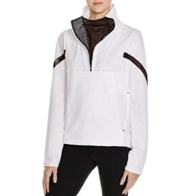Nike Women`s Motion Cover-up Training Jacket White/black Size Small