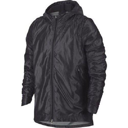 Nike Hyper Elite Shield Men`s Full-zip Wind Water Resistant Hooded Jacket SZ L