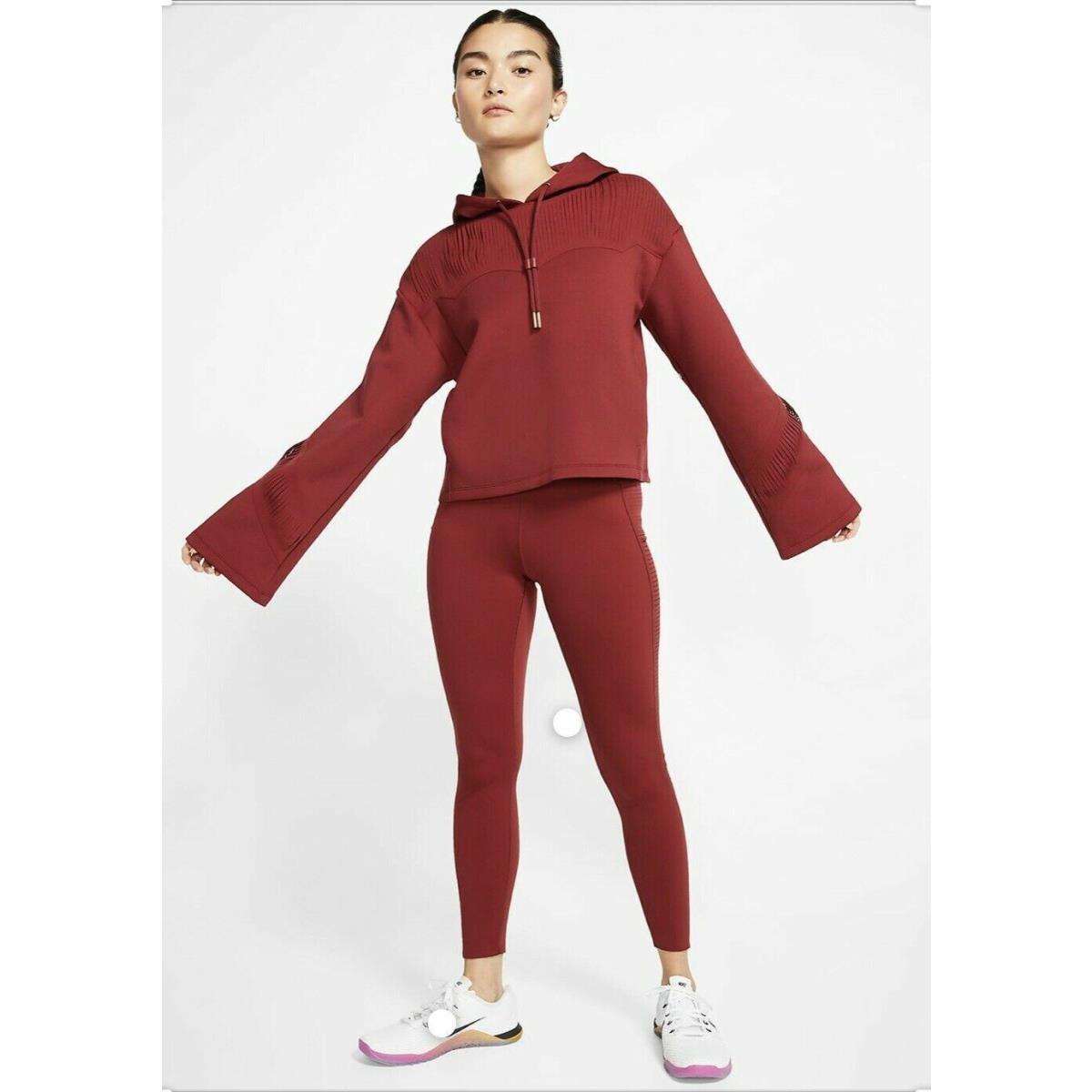 burgundy nike womens hoodie