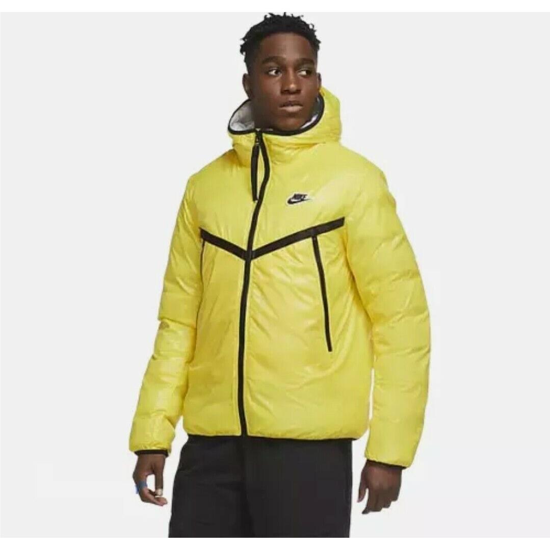 Nike Sportswear Synthetic-fill Windrunner Repel Jacket Yellow Small CZ1508-735