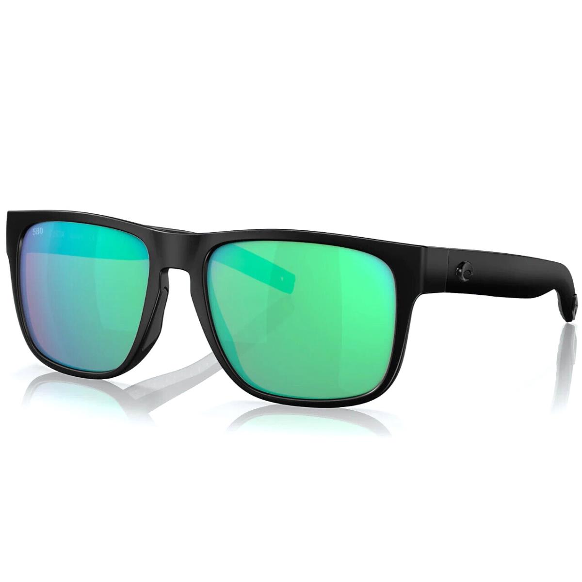 Costa Del Mar Blackout/green Mirror Spearo Polarized 580G Sunglasses