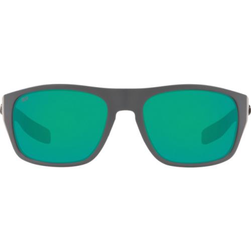 Costa Del Mar Tico Sunglasses 9036-13 Matte Gray Green Mirror 580P Polarized