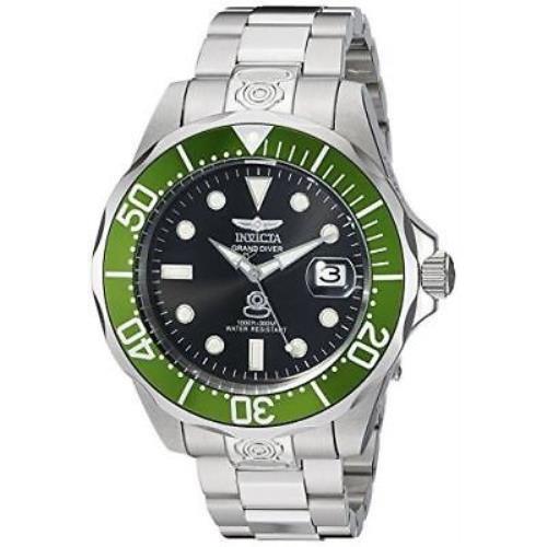 Invicta Mens Automatic Watch Analogue Classic Display and Stainless Steel Strap