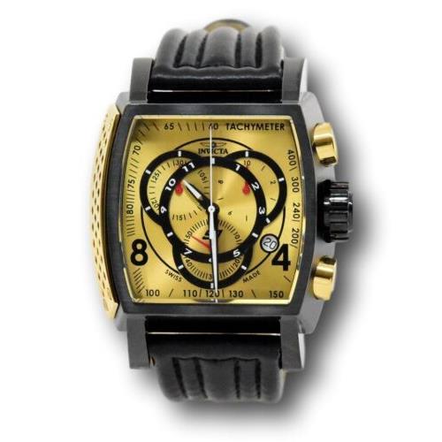 Invicta S1 Rally 20251 Men`s 48mm Gold Dial Swiss Made Chronograph ...