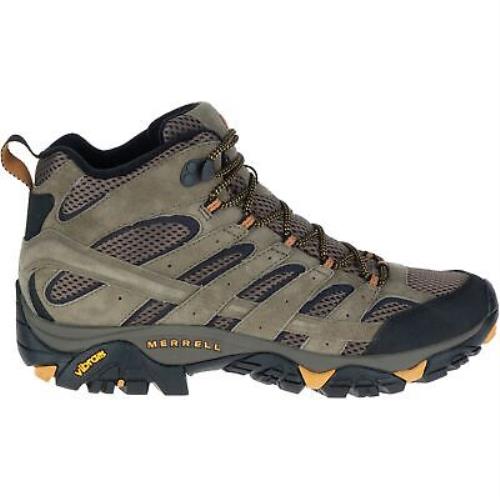 Merrell Men Moab 2 Mid Ventilator Hiking Boots Suede Leather-and-mesh