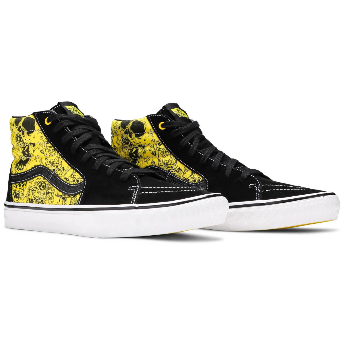 Vans Off The Wall Men`s X Spongebob Squarepants Gigliotti Sk8-Hi Shoes